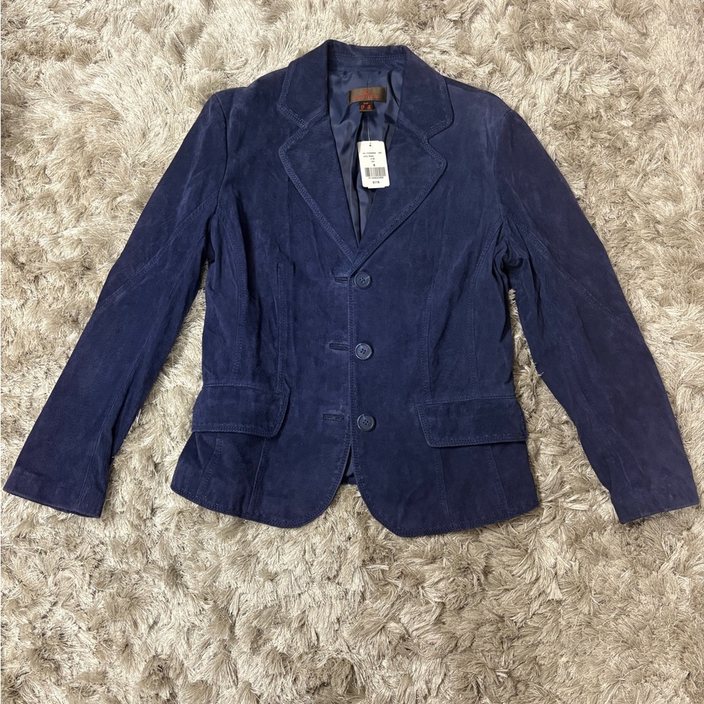 NWT Danier Denim Blue Jacket Sz. Small